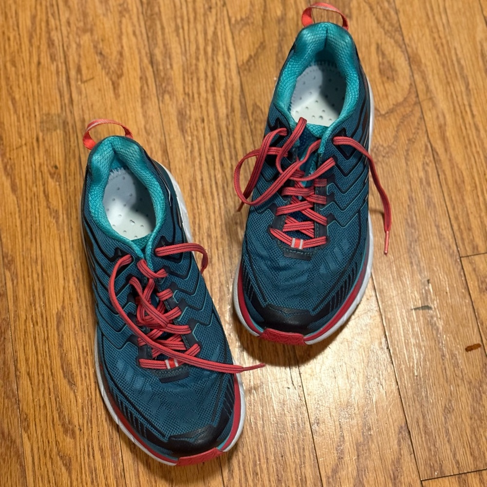 Women’s Hoka One One Clifton 4 Running Shoes Size 7.5 - Picture 7 of 9